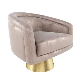 Jonathan adler bacharach swivel armchair